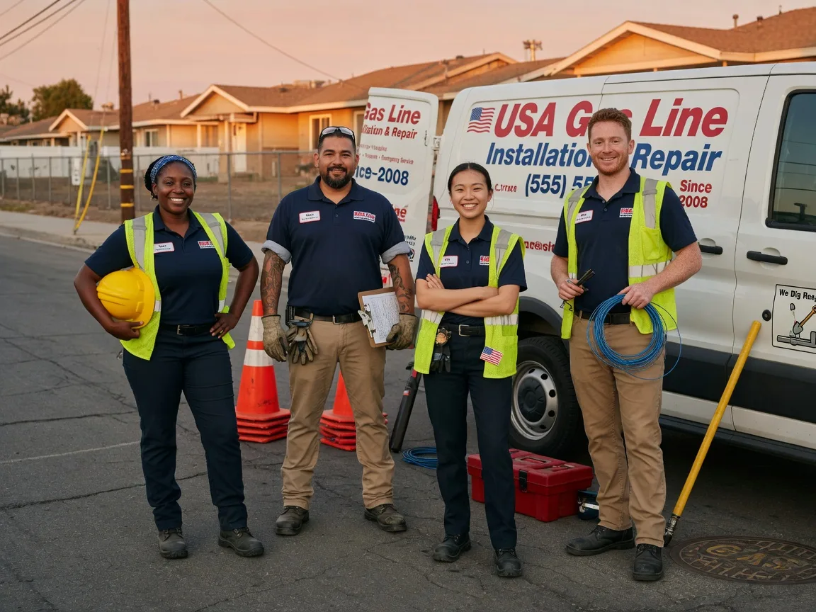 Gas Line Installation company in Chamberlain, ME